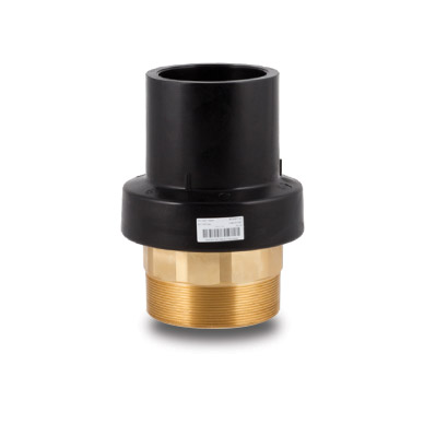 Transition fittings PE/Brass threaded male