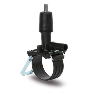 Collar de toma en carga con valvula