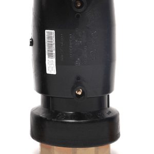 Manguito electrosoldable de transicion pe/laton roscado hembra