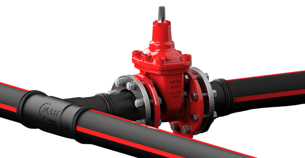HDPE Fittings for Fire-Fighting Systems in civil and industrial buildings